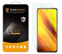 2X Tempered Glass Screen Protector For Xiaomi Poco X3/ X3 Pro/ Redmi Poco X3 Nfc - £14.21 GBP
