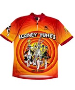Giordana Adult Large Cycling Jersey Looney Tunes Vtg 90s Bike 1/4 Zip Pu... - £26.54 GBP