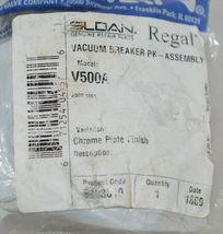 Sloan Regal V500A Vacuum Breaker Assembly Chrome Plate Finish image 4