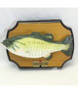 Big Mouth Billy Bass Singing Fish 1999 Gemmy Working w/charger Tested - $48.99