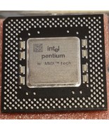 Intel Pentium MMX 200MHz Socket 7 CPU BP80503200 Tested &amp; Working 04 - €20,04 EUR
