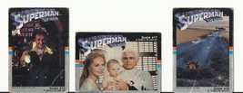 SUPERMAN THE MOVIE TRADING CARDS – 1978 - LOT OF THREE 3 – DRAKE CAKES - $4.99