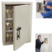 New Key Combination Lock Box Cabinet Storage Safe Wall Mount Holder - £99.40 GBP