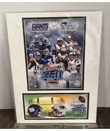2008 NFL SUPER BOWL XLII Patriots Giants Match Cover Tom Brady Eli Manning - €21,40 EUR