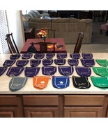 Huge Crown Royal Bags Lot Rare Colors Face Masks Crafts Making Collectable - £80.12 GBP