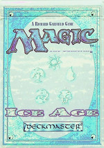 Magic the Gathering Ice Age Empty Box &amp; Rule Book - 1995 - £10.52 GBP