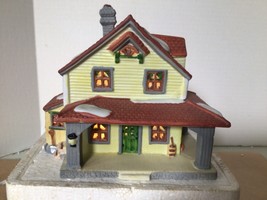Christmas Village House - Lighted - Lemax - Year: 1993 #35087 - £19.55 GBP