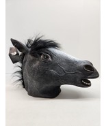 Latex Horse Head Rubber Mask cosplay Halloween party Show Carnival Funny - £12.88 GBP