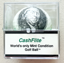 $100 Bill Covered Golf Ball CashFlite Pro Glow Sports Collector Series in Box - £15.50 GBP