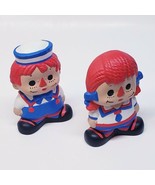 Vintage Raggedy Ann And Andy Adorable Sailor 6-in Ceramic Doll Figurines... - $427.54 MXN