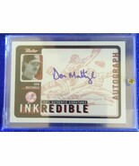 1999 Upper Deck Retro Inkredible Don Mattingly Autograph  #DM - €51,76 EUR