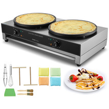 VEVOR Electric Crepe Maker, 16-Inch Double Head Commercial Crepe Machine... - €205,71 EUR