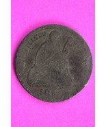 1891 P Seated Liberty Dime Exact Silver Coin Shown Low Grade Filler 63 - $20.56 CAD