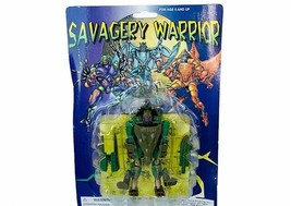 Savagery Warrior Transformer Beast Figure Robot Dinosaur MOC RARE vtg Alligator - £311.87 GBP