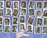 Planet Hollywood Placemat 1990 Stars High School Photos - £11.71 GBP