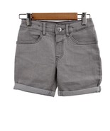 H&amp;M Grey Denim Shorts Kids Size 6 New - $13.55