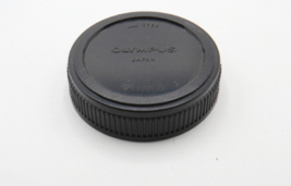 Vintage Olympus Black Plastic Rear Lens Cap - Bayonet Mount - In Good Co... - $6.00