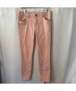 CAbI Curvy Skinny Ankle Jeans in Nectar Pink Women&#39;s Size 12 Style #224 - $571.18 MXN