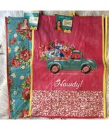 THE PIONEER WOMAN REUSABLE SHOPPING/TOTE BAG, PIONEER TRUCK &amp; VINTAGE FL... - $9.99