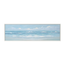 Framed Ocean Landscape Wall Art 31.5&quot;L - $69.42