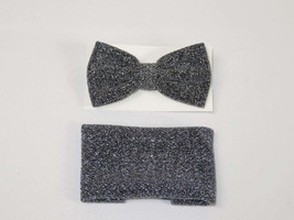 Men&#39;s Tuxedo Formal Velvet Bow Tie/Hankie By J.Valintin Fancy JVBT-1 - £23.97 GBP