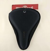 Blackburn Bike Gel Cushioning Seat Pad Extra Grippy Black New - $15.81