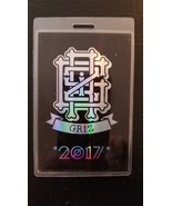 GRIZ - ORIGINAL ALL AREA ACCESS 2017 TOUR LAMINATE BACKSTAGE PASS - $70.00