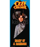 OZZY Osbourne &quot;Diary Of A Madman&quot; 20 x 48 Reproduction Store Promo Poster - $45.00