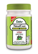 Dabur Nature Care Isabgol Double Action Trifala And Ajwain - 100g (Pack of 1) - £11.64 GBP