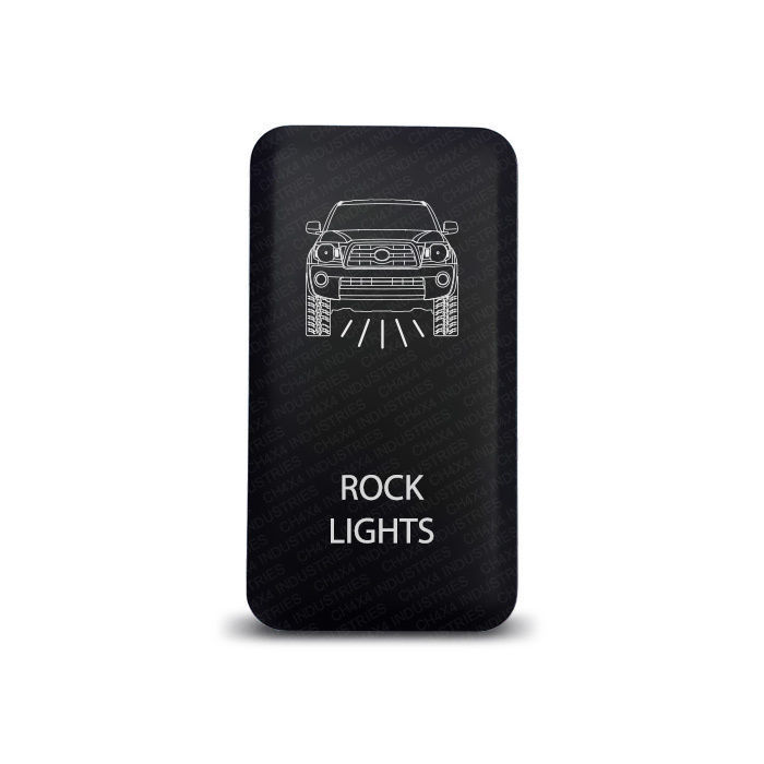 CH4x4 Toyota Push Switch Tacoma Rock Lights Symbol - Blue LED - $19.33