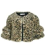 Bonnie Jean Toddler Girls Animal-Print Faux-Fur Jacket, Size 3/3T - $30.29