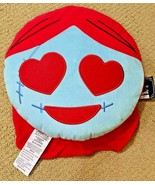 Disney Nightmare Before Christmas Sally Emoji Pillow Heart Eye Plush Cus... - £14.94 GBP