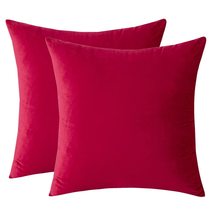 Warisi - Velvet Cushion Pillow Cover | Throw Cushion Covers | 22x22 in, ... - $12.00