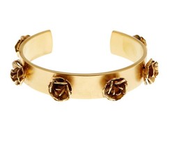Marc Jacobs Bracelet Flower Cuff Bangle NEW - £70.47 GBP