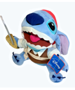 RARE HTF Disney Sega Stitch Blue Plush Pirate w/Sword Lilo &amp; Stitch PROM... - $89.18 CAD
