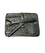 Boeing 767 Aircraft 80s 1982 Roll Out Belt Buckle &quot;THE RED BARN&quot; Siskiyo... - $45.40 CAD