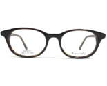 KONISHI Gafas Monturas KA5721 Demi Brown Carey Redondo Bocina Borde 49-1... - £33.44 GBP