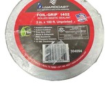 Hardcast Carlisle Foil Grip 1402 Rolled Mastic Sealant Tape 3&quot; x 100&#39; Un... - £38.83 GBP