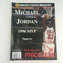 Gold Collectors Series Magazine 1996 Michael Jordan MVP Tribute, No Labe... - $14.20