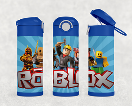 Personalized Roblox 12oz Kids Stainless Steel Water Bottle Tumbler - £17.43 GBP