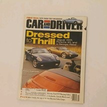 Car and Driver Magazine July 2001 Dressed to Thrill Jaguar XKR Porsche 911 - £5.94 GBP