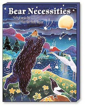 LEANIN TREE Bear Necessities 12 Note Cards &amp; Envelopes #34642~3 each 4 d... - £10.91 GBP