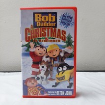 Bob the Builder A Christmas To Remember VHS Video Music Featuring Elton ... - £5.75 GBP