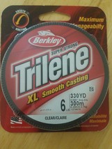 An item in the Sporting Goods category: Trilene XL Smooth Casting 6lb 330yd Fishing Line Clear