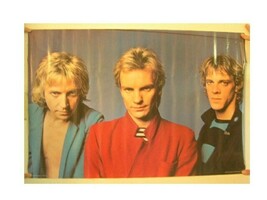 The Police Poster Band Members Vintage Shot Sting - $36.46