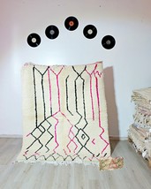 Tapis marocain, Handmade Wool rug, Moroccan Rug, colorful rug, custom area rug, - £1,075.78 GBP