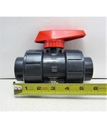 Asahi AV 1 1/4&quot; PVC Ball Valve Socket EPDM New Duo-Bloc - $39.50 CAD