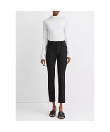 Vince High Waist Cigarette Stretch Cropped Pants Black 14 - $170.96 CAD