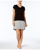 allbrand365 designer Womens Colorblock Contrast Panel Sleepshirt,Black,X-Large - £17.50 GBP