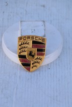 Porsche 911 986 956 987 991 Front Hood Badge Logo Crest Emblem image 1